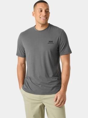 Helly Hansen Skog Graphic T-Shirt férfi rövid ujjú póló szürke színben 1