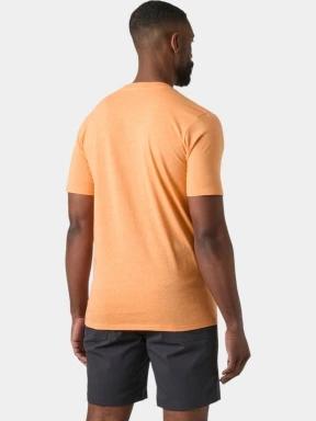 Helly Hansen Hh Tech Logo T-Shirt férfi rövid ujjú póló narancssárga színben 3