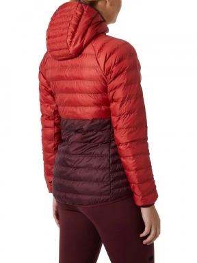 Helly Hansen W Banff Hooded Insulator női utcai kabát piros színben 3