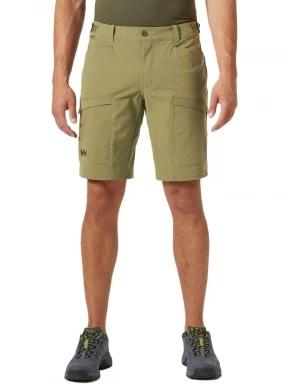 Helly Hansen Verglas Tur Shorts férfi túra rövidnadrág zöld színben 1