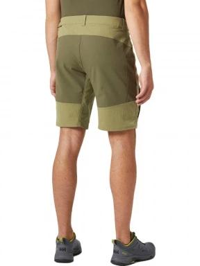 Helly Hansen Verglas Tur Shorts férfi túra rövidnadrág zöld színben 3