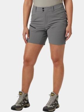 Helly Hansen W Vika Tur Shorts női túra rövidnadrág szürke színben 1