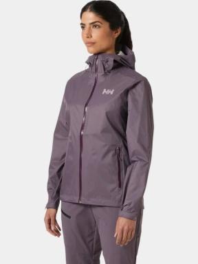Helly Hansen W Loke Terra Jacket női esőkabát lila színben 1