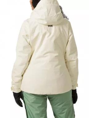 Helly Hansen W Snowplay Jacket női síkabát fehér színben 3