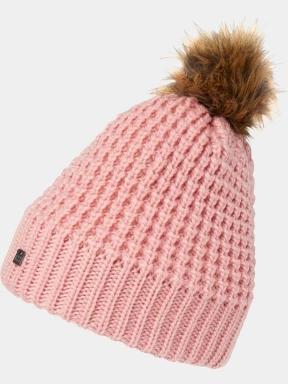 Helly Hansen W Snowfall Beanie női bojtos sapka rózsaszín színben 1