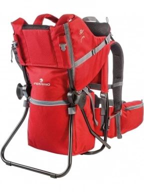 Ferrino Backpack Caribou férfi babahordozó hátizsák piros színben 3