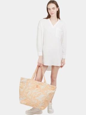 Fundango Almaraz Beach Bag női strandtáska narancssárga színben 3