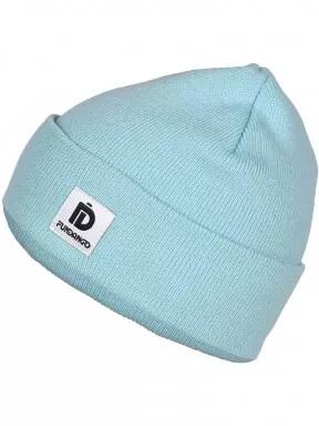 Fundango Nahu Beanie kötött sapka világoskék színben 1
