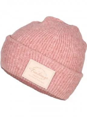 Fundango Grace Beanie női kötött sapka rózsaszín színben 1