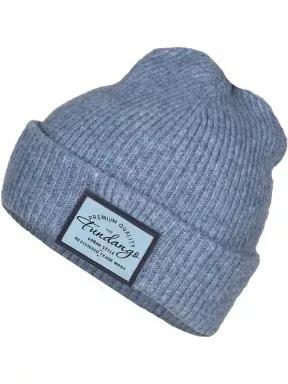 Fundango Grace Beanie női kötött sapka világoskék színben 1