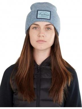 Fundango Grace Beanie női kötött sapka világoskék színben 3
