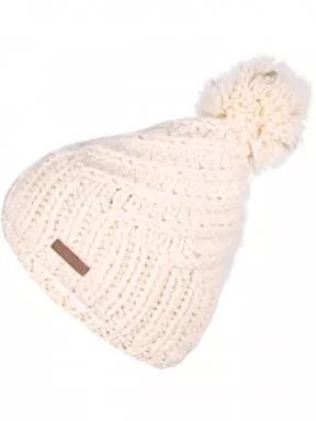 Fundango GLEN Beanie női kötött sapka fehér színben 1