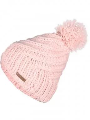 Fundango GLEN Beanie női kötött sapka rózsaszín színben 1