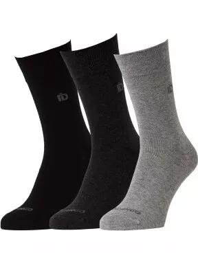 Fundango BASIC 3 PACK zokni fekete színben 1