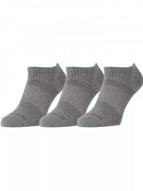 Fundango NOSHOW SPORT 3 PACK zokni szürke színben 1
