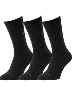 Fundango Basic 3-pack zokni szürke színben 1