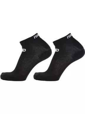 Fundango RUNNING Socks LOW sportzokni fekete színben 1