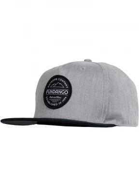 Fundango Acron Fullcap férfi baseball sapka szürke színben 1