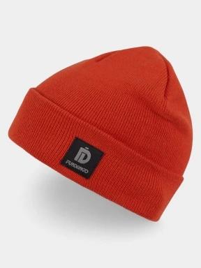 Fundango Nahu Beanie kötött sapka piros színben 1