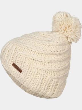 Fundango Glen Beanie női bojtos sapka fehér színben 1