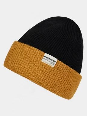 Fundango Duplex Reversible Beanie kötött sapka fekete színben 1