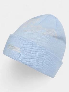 Fundango Hill Beanie kötött sapka kék színben 1