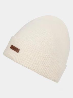 Fundango Truce Beanie női kötött sapka fehér színben 1
