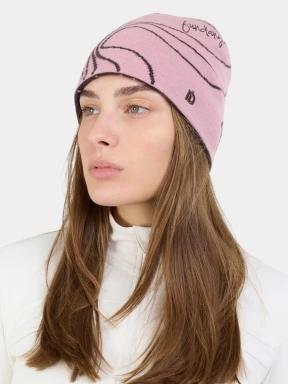 Fundango Ace Beanie kötött sapka rózsaszín színben 3