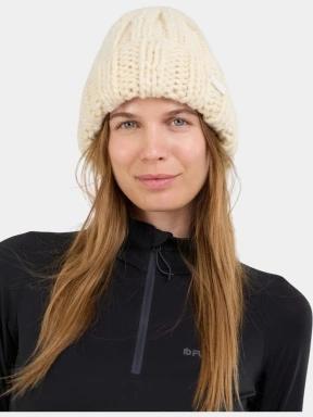 Fundango Astrid Beanie kötött sapka fehér színben 1