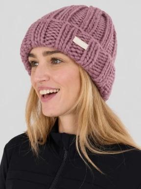 Fundango Astrid Beanie kötött sapka rózsaszín színben 1