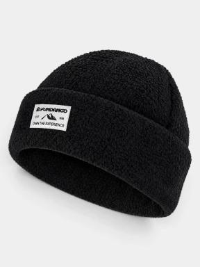 Fundango Zeo Fleece Beanie kötött sapka fekete színben 1