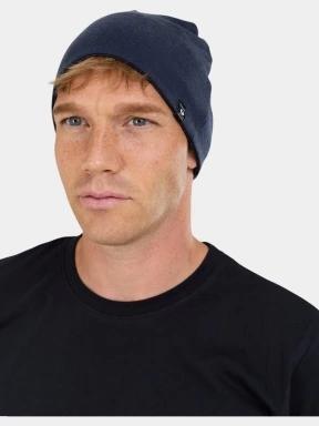 Fundango Taupo Merino Beanie férfi kötött sapka sötétkék színben 3