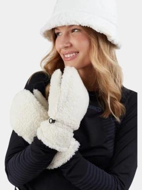 Fundango Teddy Gloves női kesztyű fehér színben 3