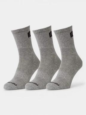 Fundango Sport 3 Pack Socks férfi zokni szürke színben 1
