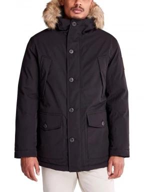 Timberland Scar Ridge Waterproof Parka férfi télikabát fekete színben 1
