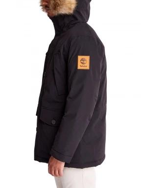 Timberland Scar Ridge Waterproof Parka férfi télikabát fekete színben 3