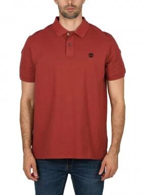 Timberland Basic Polo férfi galléros póló piros színben 1