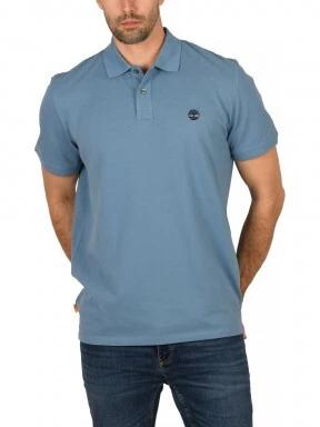 Timberland Basic Polo férfi galléros póló kék színben 1
