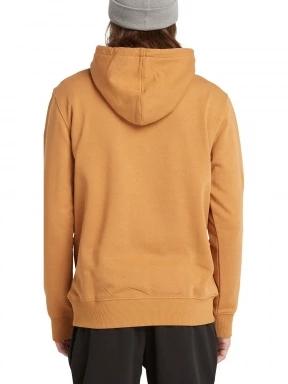 Timberland Tree Logo Hoodie férfi kapucnis pulóver barna színben 3