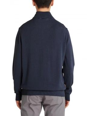 Cotton Yd 1/4 Zip Sweater