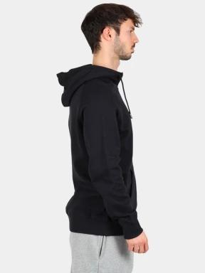 Timberland Brushed Back Full Zip Hoodie férfi kapucnis pulóver fekete színben 3