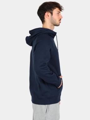 Timberland Brushed Back Full Zip Hoodie férfi kapucnis pulóver sötétkék színben 3