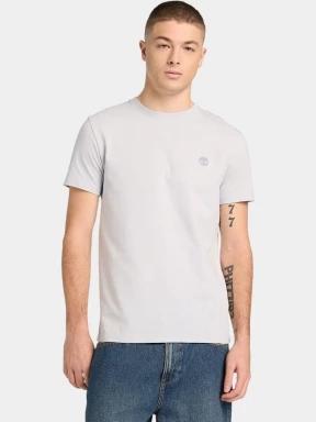 Timberland Short Sleeve Tee férfi rövid ujjú póló szürke színben 1