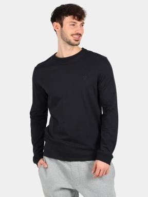 Timberland Long Sleeve Tee férfi hosszú ujjú póló fekete színben 1