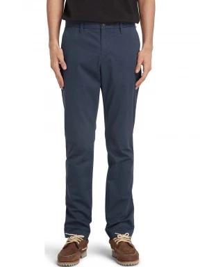 Timberland Stretch Twill Chino Pant férfi chino nadrág sötétkék színben 1