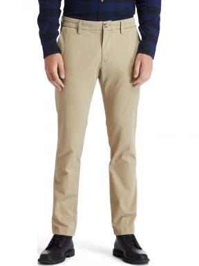Timberland Stretch Twill Chino Pant férfi chino nadrág oliva színben 1