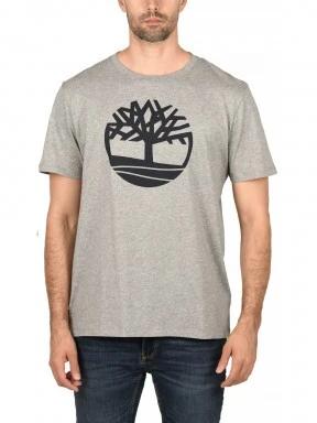 Timberland Kbec River Tree Tee férfi rövid ujjú póló szürke színben 1