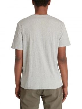 Timberland Tree Logo Short Sleeve Tee férfi rövid ujjú póló szürke színben 3