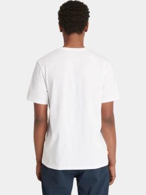 Timberland Tree Logo Short Sleeve Tee férfi rövid ujjú póló fehér színben 3