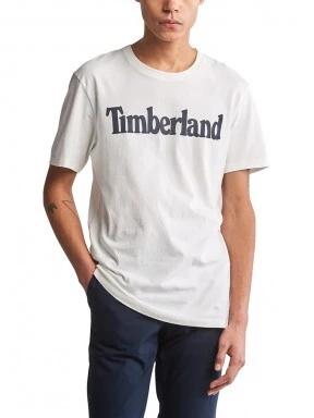 Timberland SS Kennebec River Linear Tee férfi rövid ujjú póló fehér színben 1
